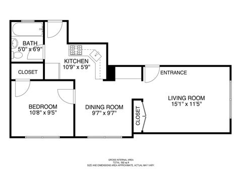 Tiny photo for 1925 Grove Avenue #211, Berwyn, IL 60402 (MLS # 12742620)