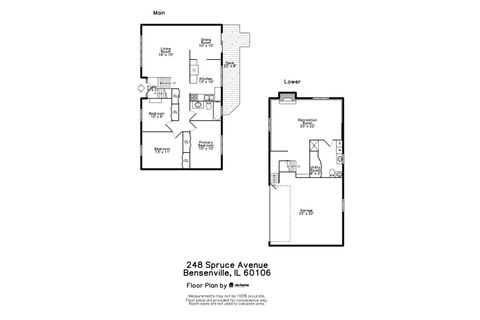 Tiny photo for 248 Spruce Avenue, Bensenville, IL 60106 (MLS # 12626893)