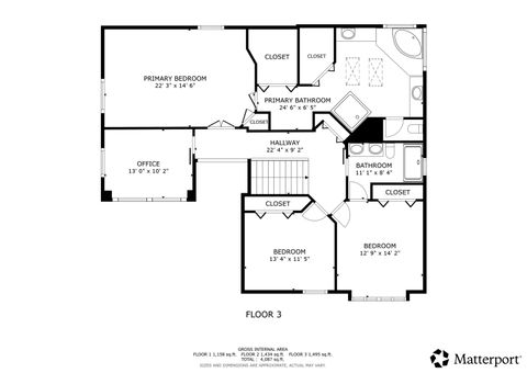 Tiny photo for 612 E Delgado Drive, Palatine, IL 60074 (MLS # 12627500)