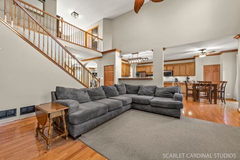 Tiny photo for 633 Mansfield Way, Oswego, IL 60543 (MLS # 12469087)