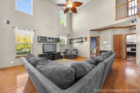 Tiny photo for 633 Mansfield Way, Oswego, IL 60543 (MLS # 12469087)