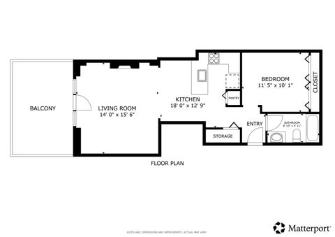 Tiny photo for 1918 S Michigan Avenue #307, Chicago, IL 60616 (MLS # 12660029)