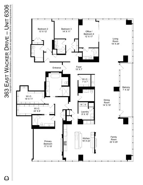 Tiny photo for 363 E Wacker Drive #6306, Chicago, IL 60601 (MLS # 12316427)