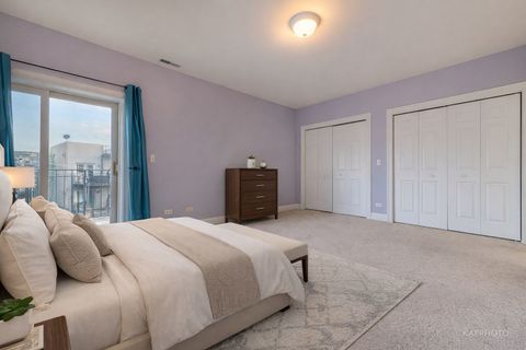 Tiny photo for 1345 W Fillmore Street #3, Chicago, IL 60607 (MLS # 12584622)