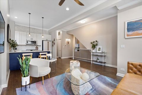 Tiny photo for 514 N Armour Street #1F, Chicago, IL 60642 (MLS # 12477162)