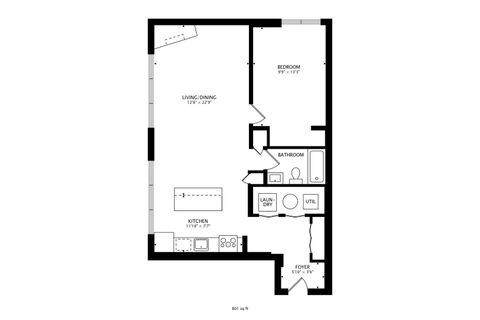 Tiny photo for 5001 N Wolcott Avenue #101, Chicago, IL 60640 (MLS # 12633125)