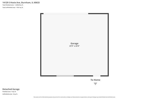 Tiny photo for 14129 S Hoxie Avenue, Burnham, IL 60633 (MLS # 12644760)