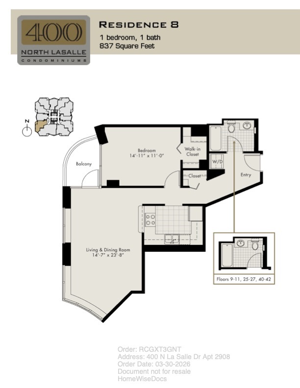 400 N La Salle Drive 2908