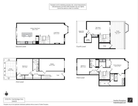 Tiny photo for 2333 N Cambridge Avenue #B, Chicago, IL 60614 (MLS # 12723623)