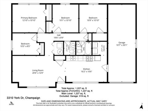 Tiny photo for 3310 York Drive, Champaign, IL 61821 (MLS # 12661864)