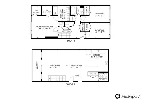 Tiny photo for 2404 W Moffat Street #1, Chicago, IL 60647 (MLS # 12546665)