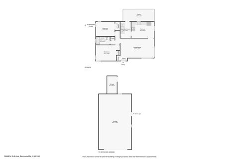 Tiny photo for 16W614 3rd Avenue, Bensenville, IL 60106 (MLS # 12575811)