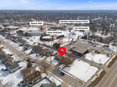 Tiny photo for 215 E Lincoln Avenue, Glendale Heights, IL 60139 (MLS # 12566846)