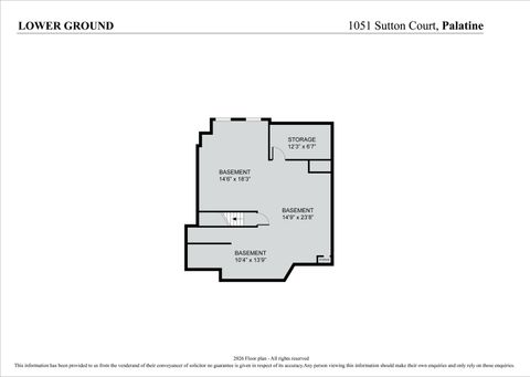 Tiny photo for 1051 W Sutton Court, Palatine, IL 60067 (MLS # 12683104)