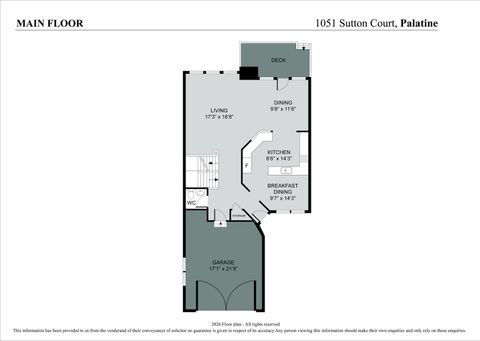 Tiny photo for 1051 W Sutton Court, Palatine, IL 60067 (MLS # 12683104)