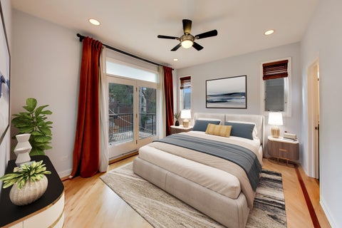 Tiny photo for 1133 N MOZART Street #2, Chicago, IL 60622 (MLS # 12752649)