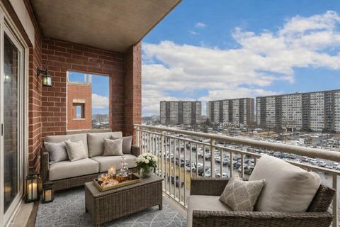 Tiny photo for 8727 W Bryn Mawr Avenue #606, Chicago, IL 60631 (MLS # 12621300)