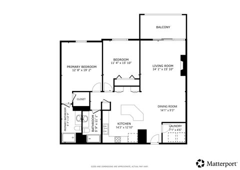 Tiny photo for 8727 W Bryn Mawr Avenue #606, Chicago, IL 60631 (MLS # 12621300)