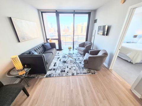 Tiny photo for 210 S DES PLAINES Street #707, Chicago, IL 60661 (MLS # 12557544)