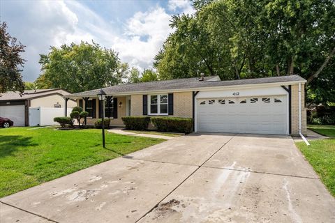 Tiny photo for 412 Redwood Lane, Schaumburg, IL 60193 (MLS # 12481539)
