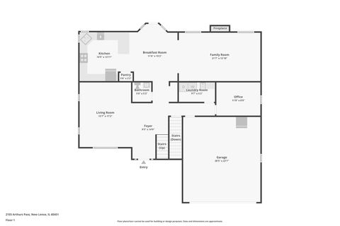 Tiny photo for 2155 Arthurs Pass Street, New Lenox, IL 60451 (MLS # 12674232)