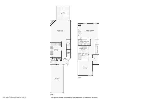 Tiny photo for Glendale Heights, IL 60139 (MLS # 12521412)