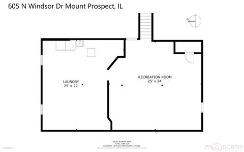 Tiny photo for 605 N Windsor Drive, Mount Prospect, IL 60056 (MLS # 12720072)