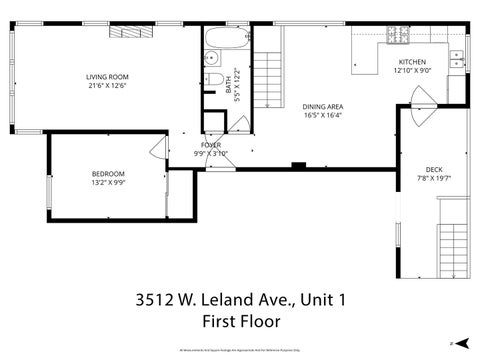 Tiny photo for 3512 W Leland Avenue #1, Chicago, IL 60625 (MLS # 12744994)