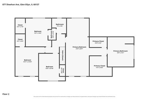 Tiny photo for 877 Sheehan Avenue, Glen Ellyn, IL 60137 (MLS # 12740281)