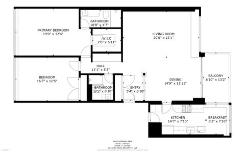 Tiny photo for 1300 N Lake Shore Drive #10B, Chicago, IL 60610 (MLS # 12414716)