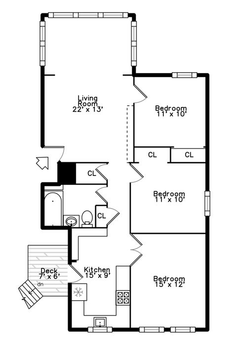 Tiny photo for 1961 W Winona Street #1E, Chicago, IL 60640 (MLS # 12557125)