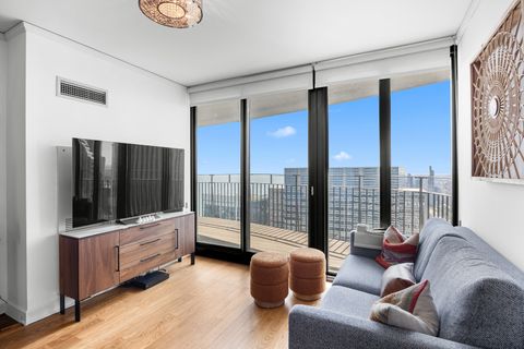 Tiny photo for 225 N Columbus Drive #7609, Chicago, IL 60601 (MLS # 12529195)