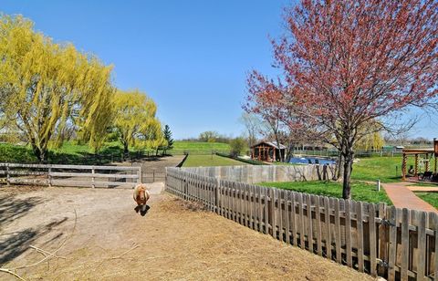 Tiny photo for 14080 W Old School Road, Mettawa, IL 60048 (MLS # 12406429)