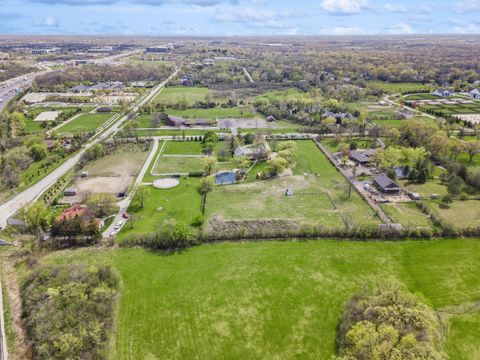 Tiny photo for 14080 W Old School Road, Mettawa, IL 60048 (MLS # 12406429)
