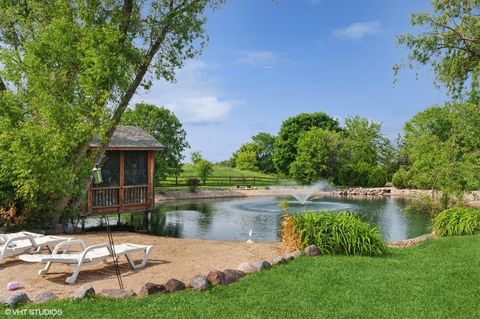 Tiny photo for 14080 W Old School Road, Mettawa, IL 60048 (MLS # 12406429)