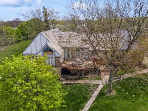 Tiny photo for 14080 W Old School Road, Mettawa, IL 60048 (MLS # 12406429)