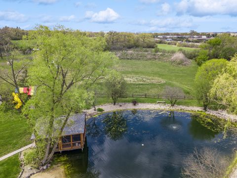 Tiny photo for 14080 W Old School Road, Mettawa, IL 60048 (MLS # 12406429)