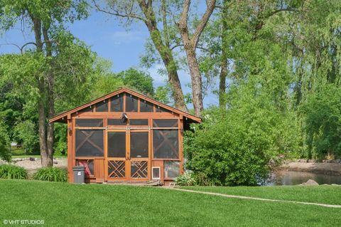 Tiny photo for 14080 W Old School Road, Mettawa, IL 60048 (MLS # 12406429)