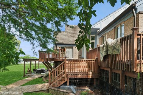 Tiny photo for 14080 W Old School Road, Mettawa, IL 60048 (MLS # 12406429)