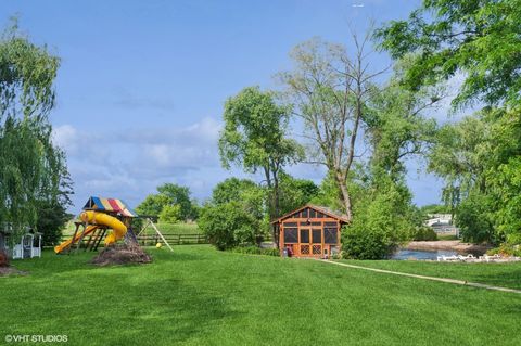 Tiny photo for 14080 W Old School Road, Mettawa, IL 60048 (MLS # 12406429)