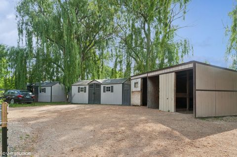 Tiny photo for 14080 W Old School Road, Mettawa, IL 60048 (MLS # 12406429)