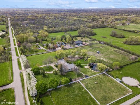 Tiny photo for 14080 W Old School Road, Mettawa, IL 60048 (MLS # 12406429)