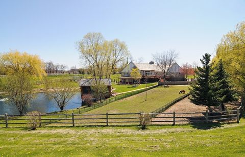 Tiny photo for 14080 W Old School Road, Mettawa, IL 60048 (MLS # 12406429)