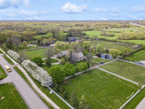 Tiny photo for 14080 W Old School Road, Mettawa, IL 60048 (MLS # 12406429)