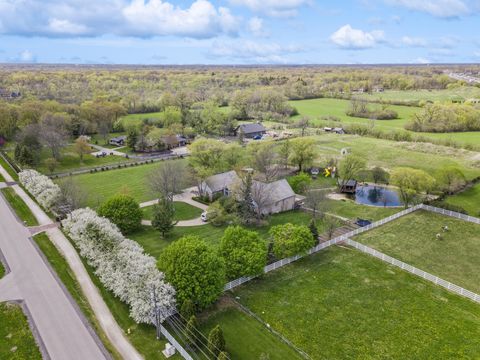 Tiny photo for 14080 W Old School Road, Mettawa, IL 60048 (MLS # 12406429)