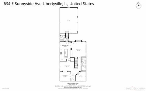 Tiny photo for 634 E Sunnyside Avenue, Libertyville, IL 60048 (MLS # 12693193)