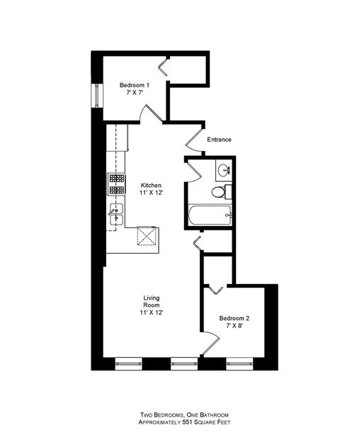 Tiny photo for 2117 W 18th Street #2F, Chicago, IL 60608 (MLS # 12611614)