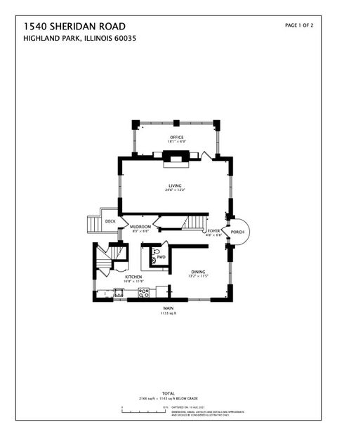 Tiny photo for 1540 Sheridan Road, Highland Park, IL 60035 (MLS # 12779268)