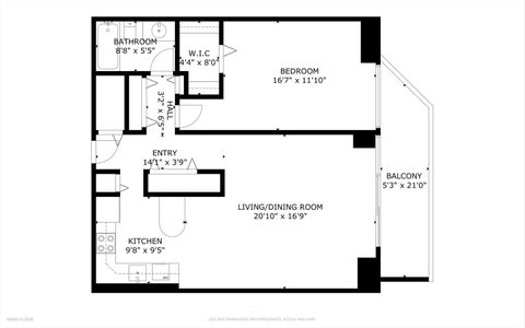 Tiny photo for 10 E Ontario Street #4207, Chicago, IL 60611 (MLS # 12725116)