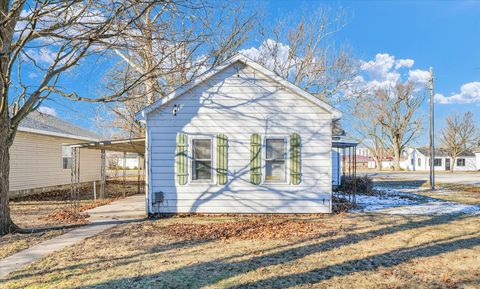 A home in Gibson City